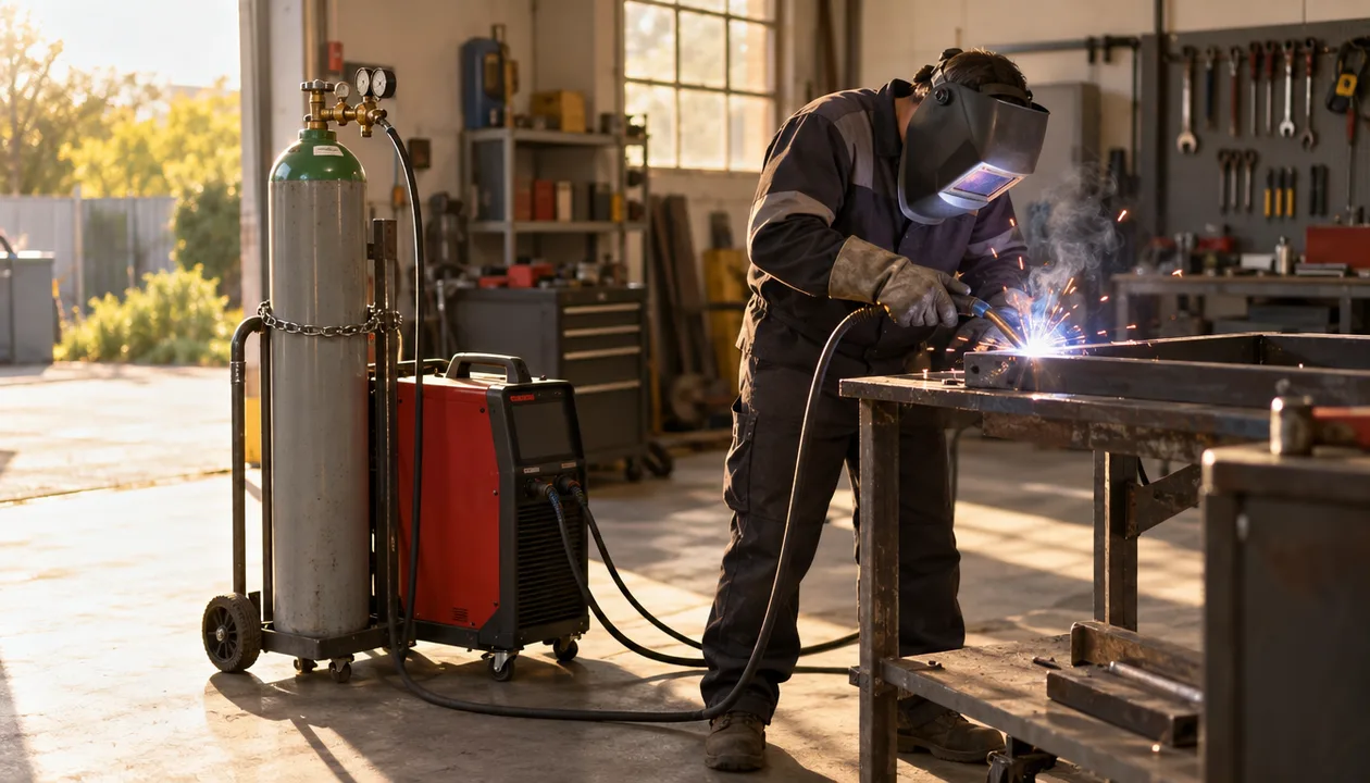 Почему баллон рядом со сварочным аппаратом — это вопрос безопасности, а не удобства