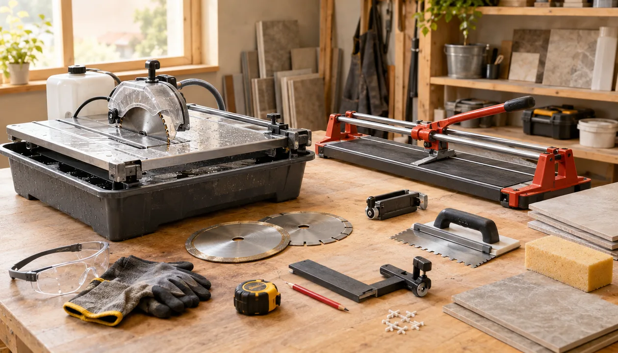 Инструмент и оснастка для мокрого и сухого реза: что понадобится в мастерской